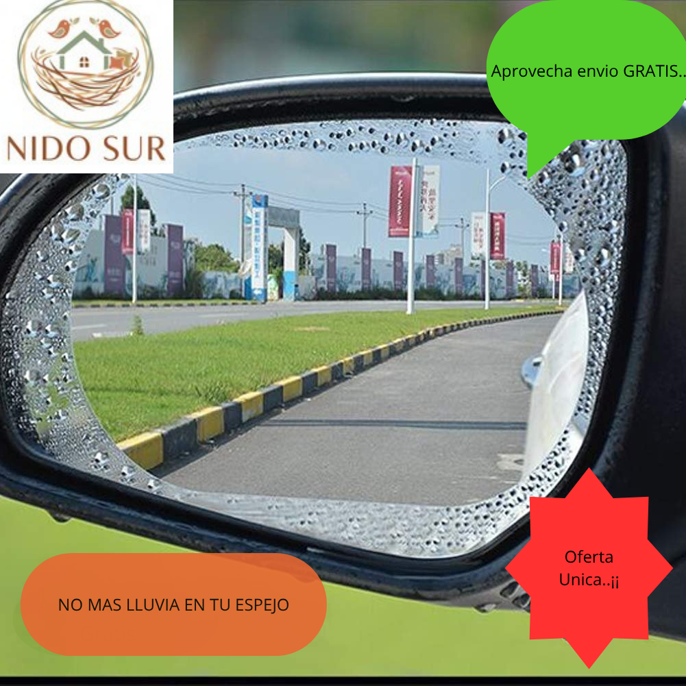 Pegatina Impermeable Espejos Retrovisor
