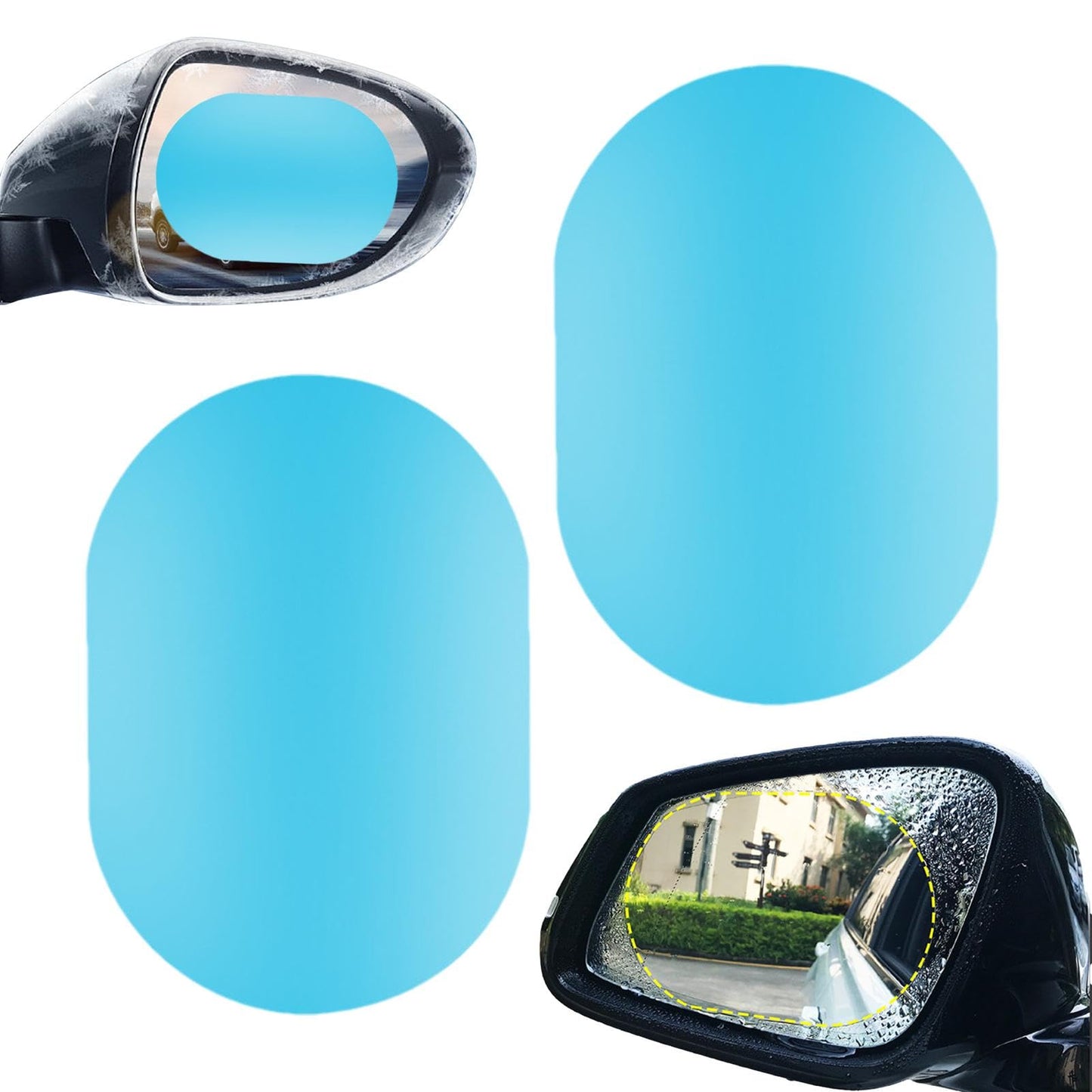 Pegatina Impermeable Espejos Retrovisor