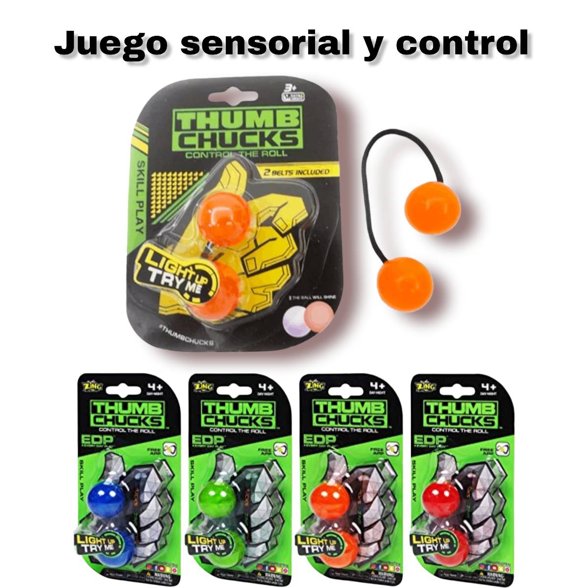 THUMB CHUCKS SENSORIAL Y CONTROL